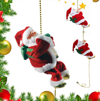Cuerda para trepar musical de Papá Noel