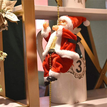 Cuerda para trepar musical de Papá Noel